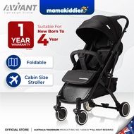Mamakiddies Aviant Baby Stroller Lightweight Cabin-Size Compact Foldable Stroller Bayi