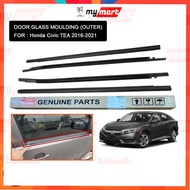 Honda Civic FC TEA 2016-2021 Door Glass Moulding Lining Rubber Outer Glass Window Getah