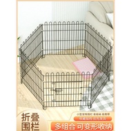 Buzz Worthy Dog Fence Dog Cage Indoor Household Folding Pet Fence Chicken Fence Teddy Dog Cage Metal