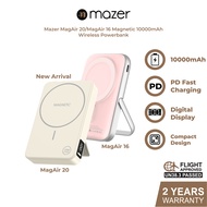 Mazer Powerbank Magnetic Wireless Power Bank 10000mAh Qi Wireless Fast Charging Portable Charger