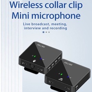 Portable Multipurpose Microphone System Rechargeable Small SK750 Lavalier Microphone Multi Compatibi