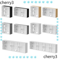 CHERRY3 Switch Socket Box Universal On-Wall Mount Switch And Socket Apply Wall Surface Junction Box