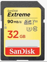 SanDisk Extreme SD UHS-I Card 32GB SDSDXNE-032G-GNCIN
