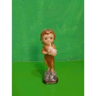 Catholic statue of Saint John chibi 17cm