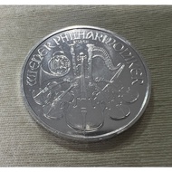 2008 Austrian Philharmonic 1 oz .999 Silver Coin BU (Defect) 1oz
