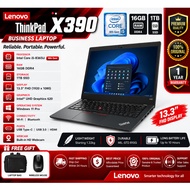 Lenovo Thinkpad X390 Business Laptop, Core i5-8365 1.6GHz, Up to 3.9GHz, Windows 11 Pro, 13.3" FHD(1