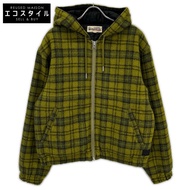 Stussy 24AW 115811 綠色格紋羊毛工人外套 M 碼 [二手]