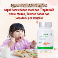 UBAT TAMBAH NAFSU MAKAN ANAK - Vitamin tambah selera makan kanak kanak - Zinc supplement for kids - 