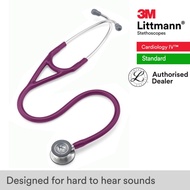 3M Plum Tube, Standard-Finish Chestpiece, Cardiology IV 6156, 3M Littmann Stethoscope