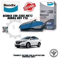 HONDA HRV T7A REAR BENDIX METAL KING TITANIUM BRAKE PAD