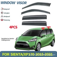 适用于丰田SIENTA晴雨挡雨侧窗导流板 SIENTA XP170 Window visor