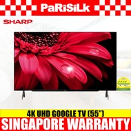 (Bulky)Sharp 4T-C55FL1X  4k UHD Google Tv 55 inch Brand new and authentic