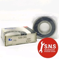 New Bearing Koyo 6203 Rs Koyo Japan Original Code Azz02