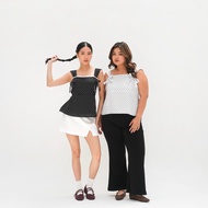 EGALE.ID - Cecilia Polkadot Top | Petite Mid Jumbo Plus SizeBIG