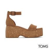 Toms Women's Laila Sandals - Tan Suede