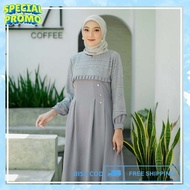 LatestWanita 2024 Adult Teenagers Premium Syar'i Dress Islamic Study Dress Long Dress Long Party Gha