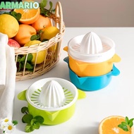 IARMARIOQR Manual Juicer, Plastic Hand Press Fruit Juicer| Stable Portable Detachable Citrus Lemon J