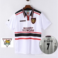 1998-1999 Manchester United away jersey.#BECKHAM S-2XL