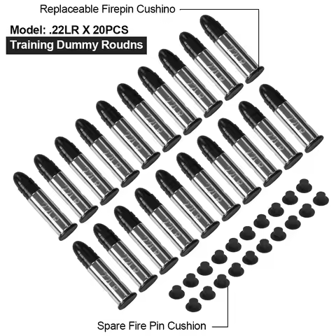 22LR Dummy round Practice playing Training bullets 6/12pcs