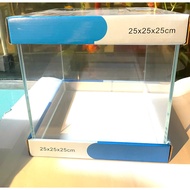 Fish tank, super clear aquarium cubic 20, 25, 30cm