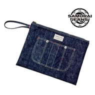 Samurai Jeans 15OZ Denim Second Bag Made in Japan SJDSB22