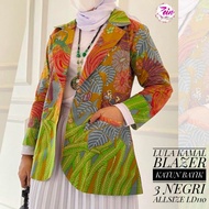 Paloma blazer Lapis Sogan solo batik Work Tops Office blazer Women's Suits