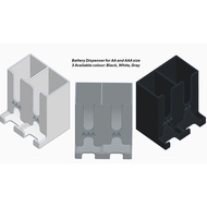 Battery Dispenser AA, AAA 3D print