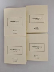 現貨正品 Jo Malone 📌$35 each 1.5ml perfume sample x4✅️Beach Blossom, Wild Bluebel, Frangipani Flower 雞蛋花