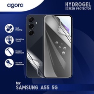 LAYAR Anti-Scratch Hydrogel For Samsung A55 5G Hydrogel SCREEN Protector Film - ANTI SPY, FULL SCREE