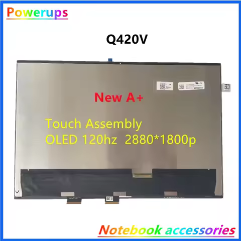 New A+ Laptop LCD/LED Touch Screen/Display Assembly For Asus Zenbook 14X Q420V Q420VA OLED Touch 120