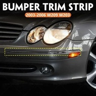 for 2003-2006 W209 W203 for Mercedes-Benz CLK320, CLK500, CLK55 AMG, C55 AMG Chrome Bumper Trim Stri