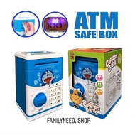 FMN Mini Atm Toy Machine Money Box Password bank Tabung simpan duit berkunci kod
