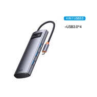 Bộ HUB USB-C sang HDMI Baseus tương thích USB 3.0 HUB Dock type C dành cho Bộ Chia USB HP Folio G1 U