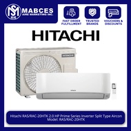 Hitachi RAS/RAC-20HTK 2.0 HP Prime Series Inverter Split Type Aircon