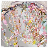 Velvet Hair Clip Bag With Sparkling Beads Blythe Doll Accessories