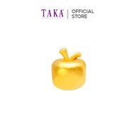 TAKA Jewellery 999 Pure Gold Mini Apple Charm