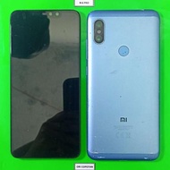 (tro) LCD FULLSET PLUS FRAME BAZEL BACKDOOR REDMI NOTE 6 PRO ORI COPOTAN