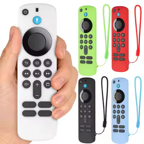 Soft Silicone Cover For Amazon Fire TV Stick HD/4K Remote Control Waterproof Dust-Proof Protective C