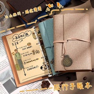 Tn Handbook A6 Loose-leaf Notebook High-value Soft Leather Surface Notepad Portable Memo Portable Po