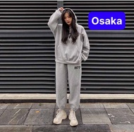 SÉT ĐỒ BỘ NAM NỮ HOODIE SWEATER NAM NỮ CHẤT THUN NỈ DA CÁ DÀY 1977 CHỐNG LẠNH NẮNG NÓNG ĐÔNG HÈ PHON