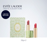 [Limited Edition] Estee Lauder 2-pc Makeup Set including a full-size refillable lipstick. • Estée La