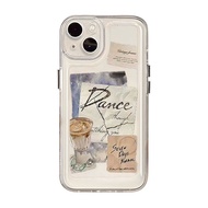 Soft Label Creative Latte Case Samsung S25 Fe S25 Plus S25 Ultra M55 S24 Ultra M23 S22 Ultra M15 M54