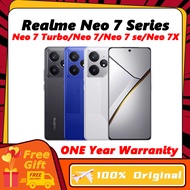 Realme Neo7 Turbo Dimensity 9400e 7200 mAh 100W Realme Neo 7 Dimensity 9300+ Realme Neo7X Realme Neo