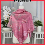 Tudung Bawal Satin Premium Exclusive Bidang 45,48,50,53,55,58 Square Scarf Printed Bawal Labuh Musli