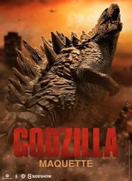 現貨全新未拆封 特價 SIDESHOW Maquette Godzilla 哥吉拉 2014  非 x-plus 巨大