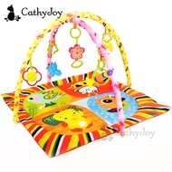 JOY Baby Animal Kingdom Exercise Gym Bed Activity Play Mat Soft Mattress Colorful Infant Early Devel