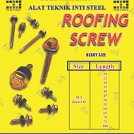Sekrup Roofing Galvalum 5 x 65 MOON LION / Baut Rofing 6.5CM
