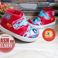 MERAH !!! 4.4 Boboiboy/Latest Red And Blue Boboiboy Character Children's Shoes [Code 683]