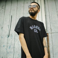 Badger Basic T-shirt FAMS Blue - Black - Baju T Shirt Lelaki Cotton 24s