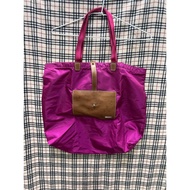 TUMI Nylon Stitching Leather Tote Bag